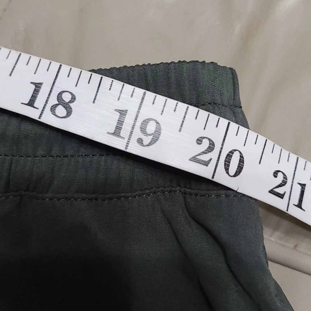 Good American‎ Womens RWP Athletic Pants Gray Elastic Drawstring Sz 5/2X EUC